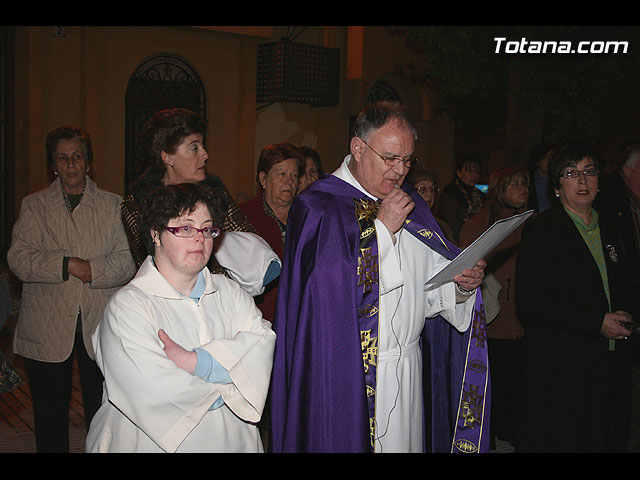 Va Crucis organizado por la Hermandad de Jess en el Calvario y la Santa Cena . 2008 - 19