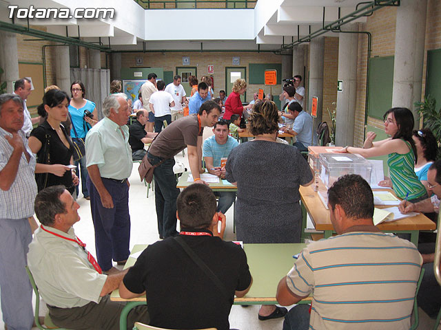 Votaciones. Elecciones municipales y autonmicas. 27 de Mayo de 2007 - 19