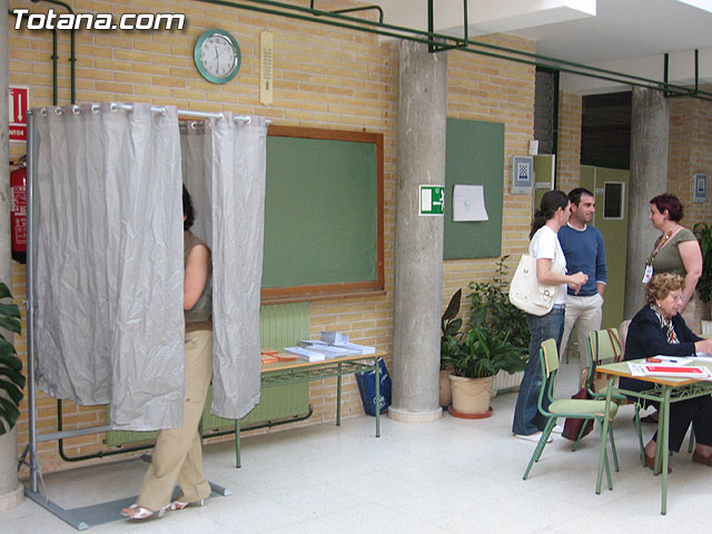 Votaciones. Elecciones municipales y autonmicas. 27 de Mayo de 2007 - 22