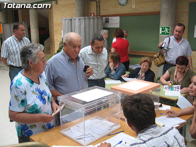 Votaciones. Elecciones municipales y autonmicas. 27 de Mayo de 2007 - 27