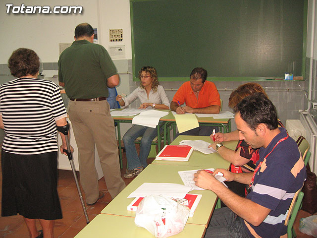 Votaciones. Elecciones municipales y autonmicas. 27 de Mayo de 2007 - 35